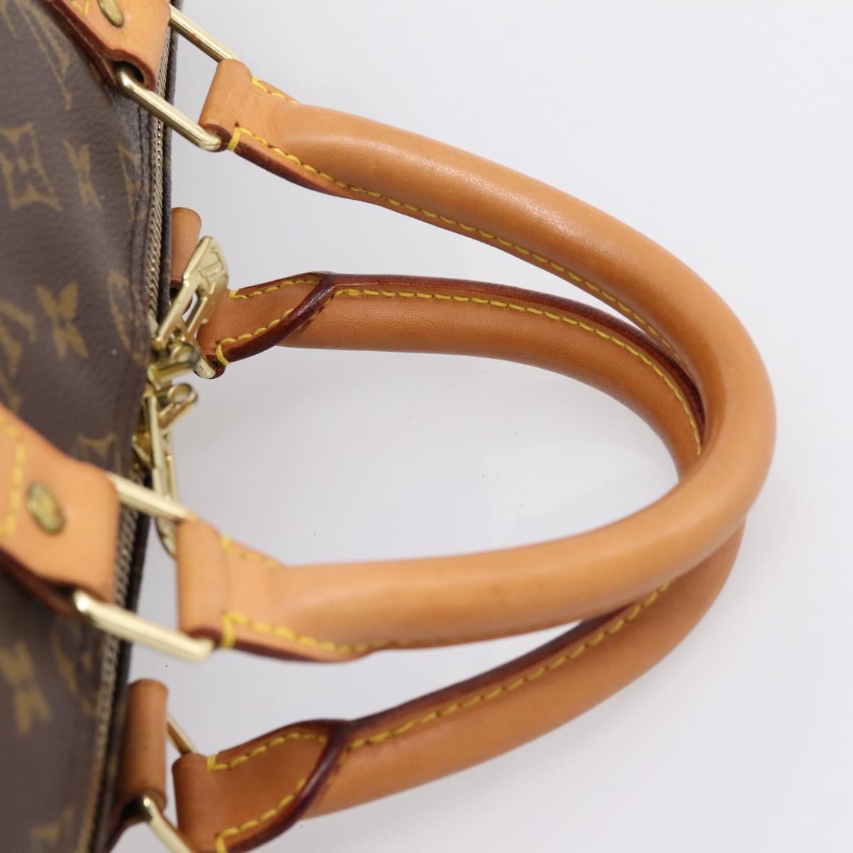 LOUIS VUITTON Monogram Keepall Bandouliere 50 Boston Bag M41416 LV Auth 203104V