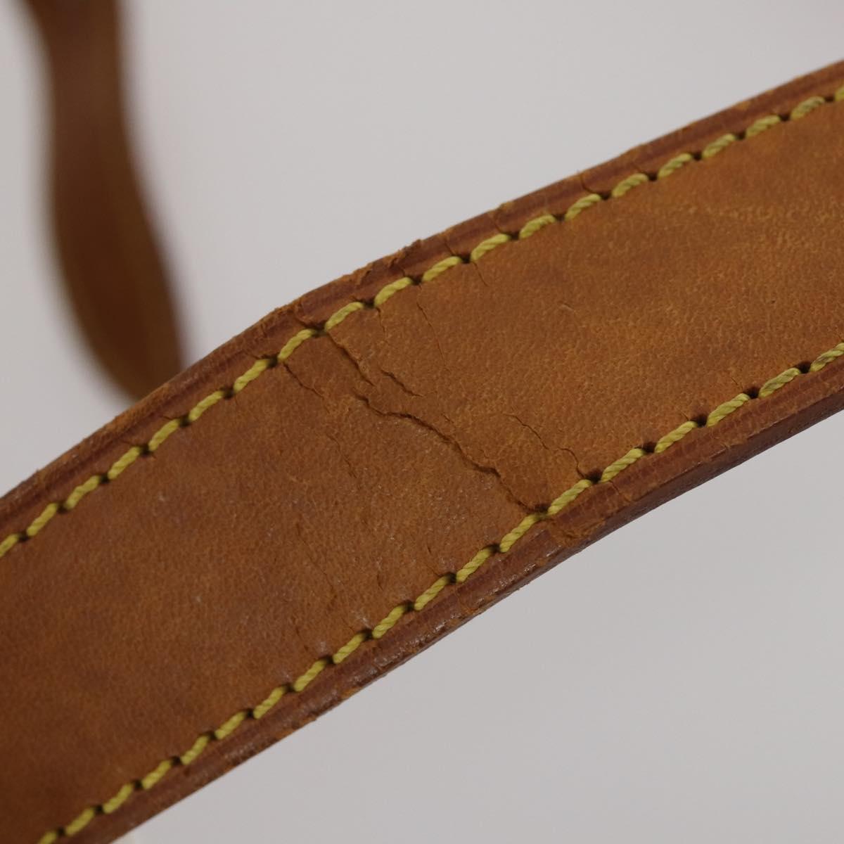 LOUIS VUITTON Monogram Saumur 35 Shoulder Bag M42254 LV Auth 203105