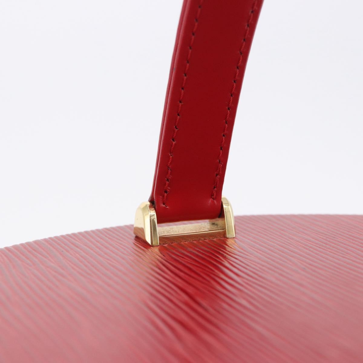 LOUIS VUITTON Epi Cannes Hand Bag Red M48037 LV Auth 203110V