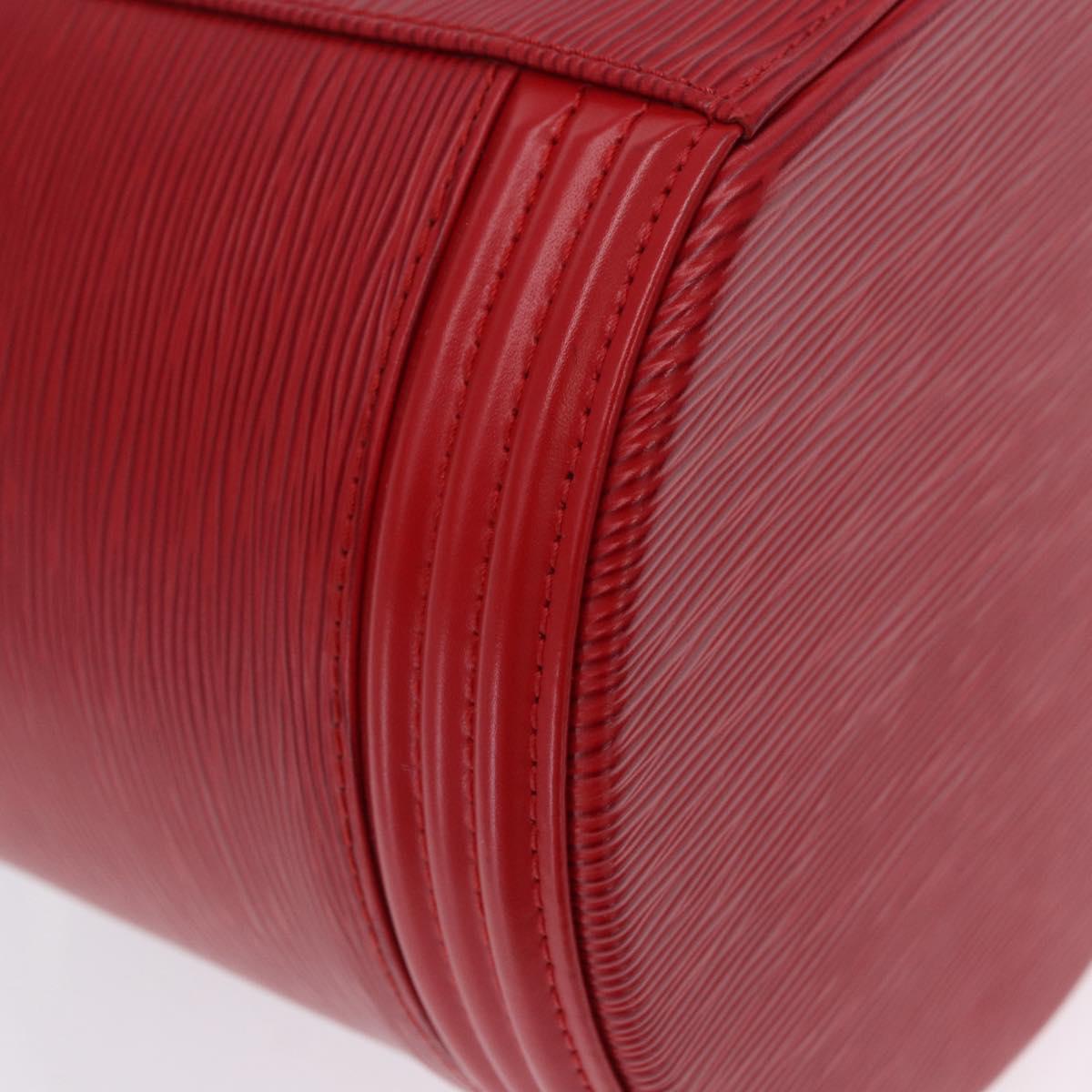 LOUIS VUITTON Epi Cannes Hand Bag Red M48037 LV Auth 203110V