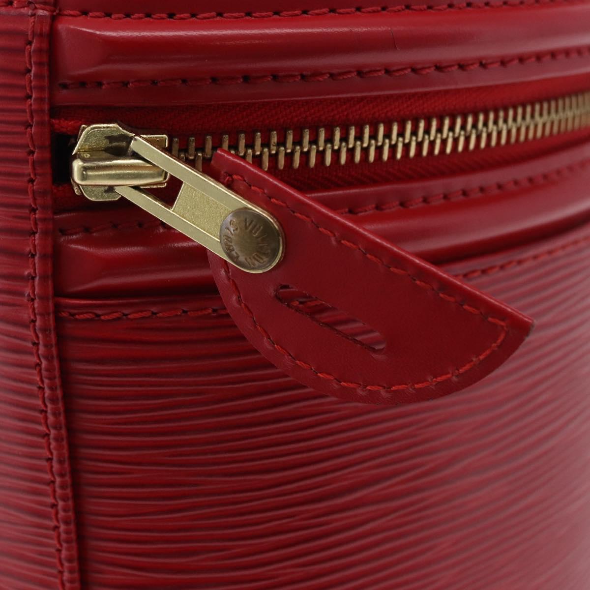 LOUIS VUITTON Epi Cannes Hand Bag Red M48037 LV Auth 203110V
