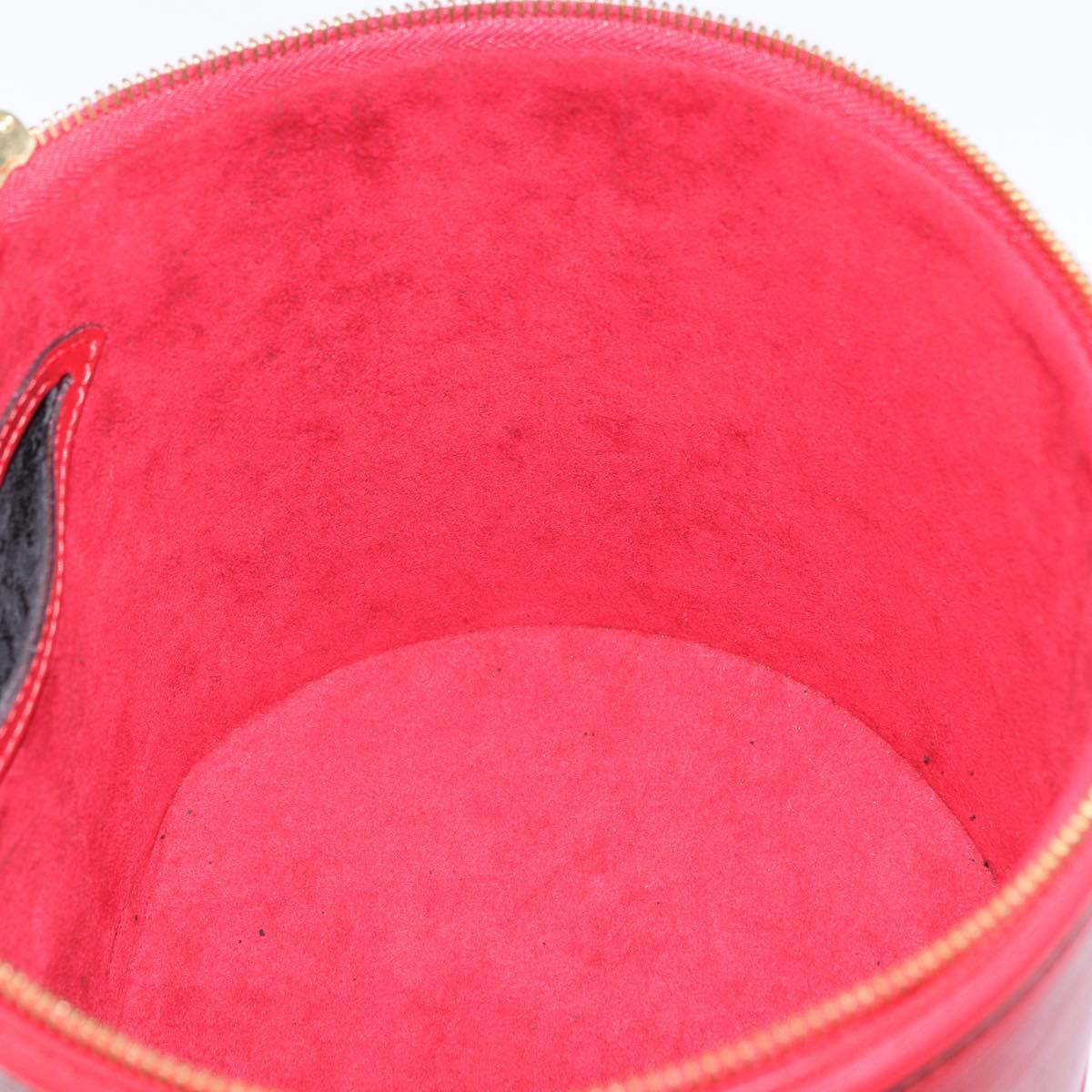 LOUIS VUITTON Epi Cannes Hand Bag Red M48037 LV Auth 203110V