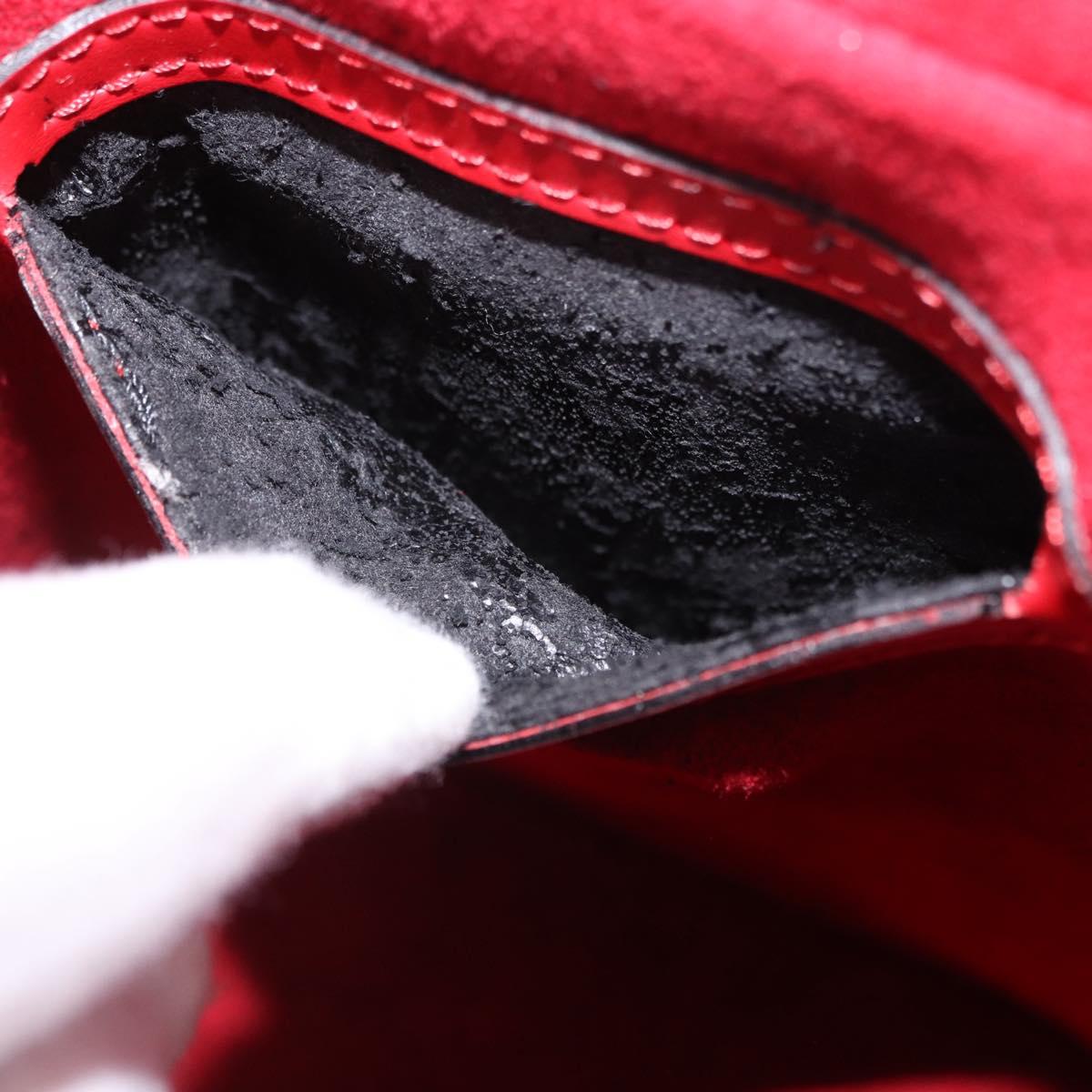 LOUIS VUITTON Epi Cannes Hand Bag Red M48037 LV Auth 203110V