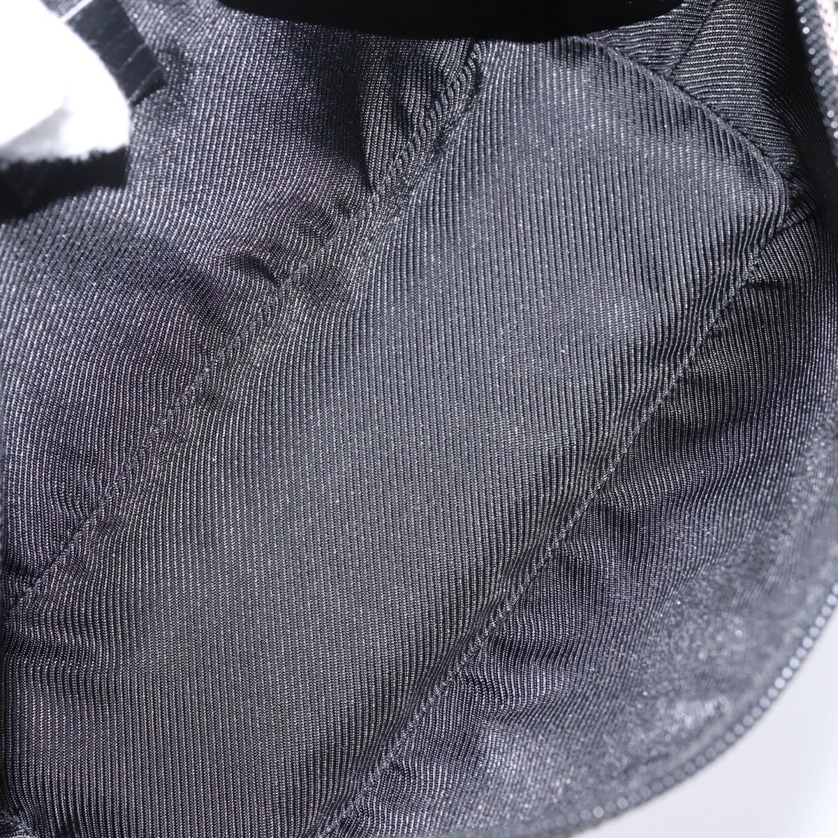 GUCCI GG Canvas Accessory Pouch Black 07198 Auth 203111A