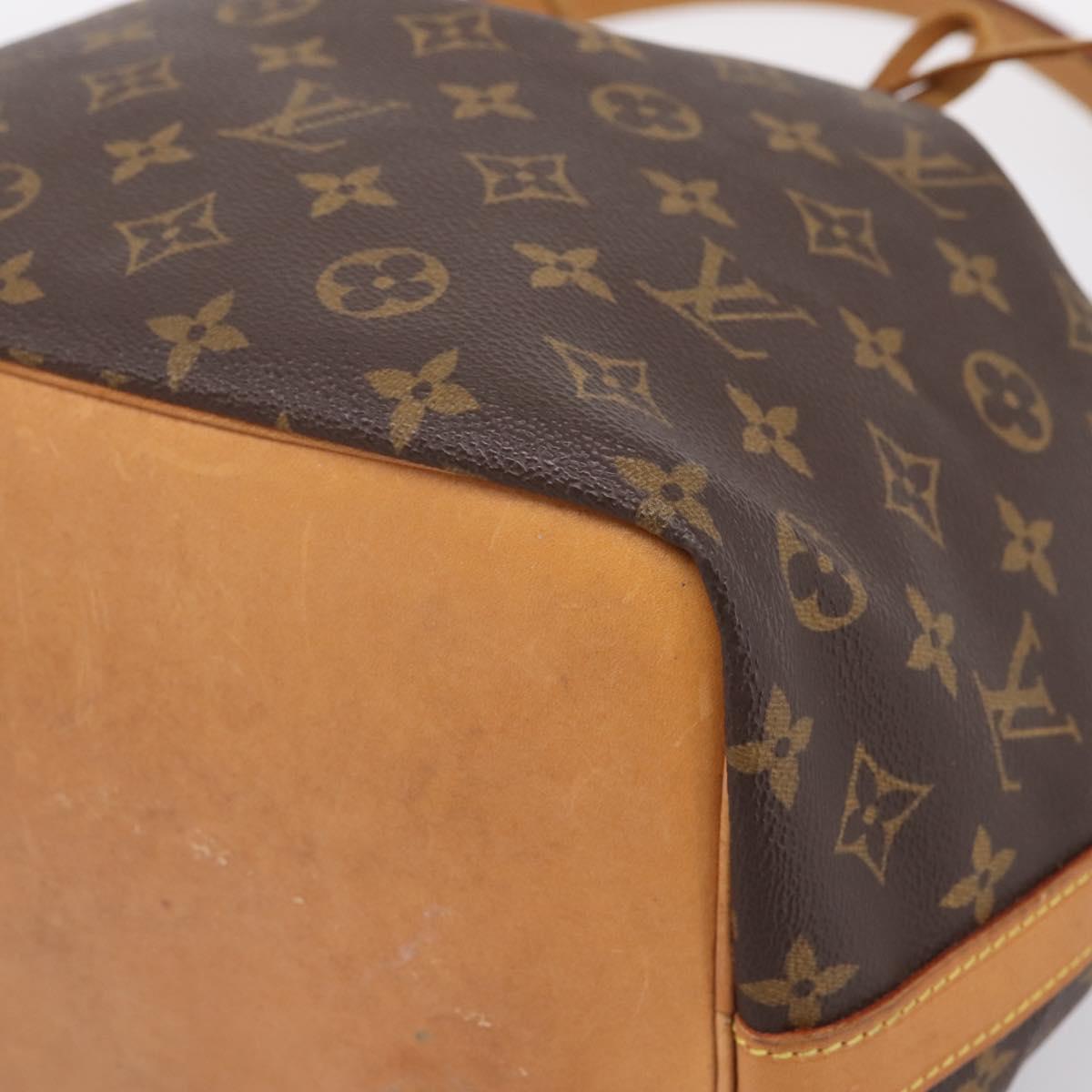 LOUIS VUITTON Monogram Petit Noe Shoulder Bag M42226 LV Auth 203112V