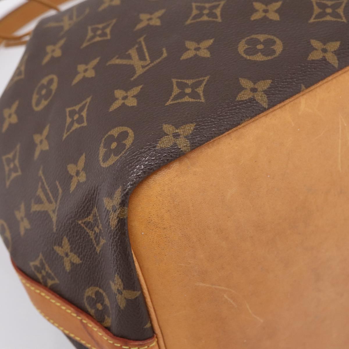 LOUIS VUITTON Monogram Petit Noe Shoulder Bag M42226 LV Auth 203112V