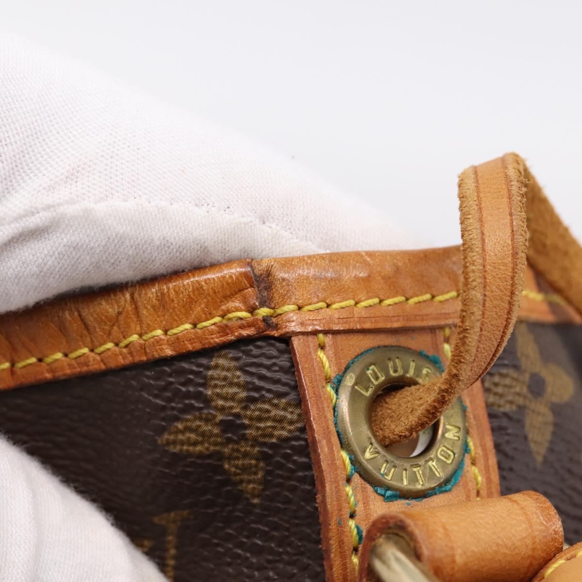 LOUIS VUITTON Monogram Petit Noe Shoulder Bag M42226 LV Auth 203112V