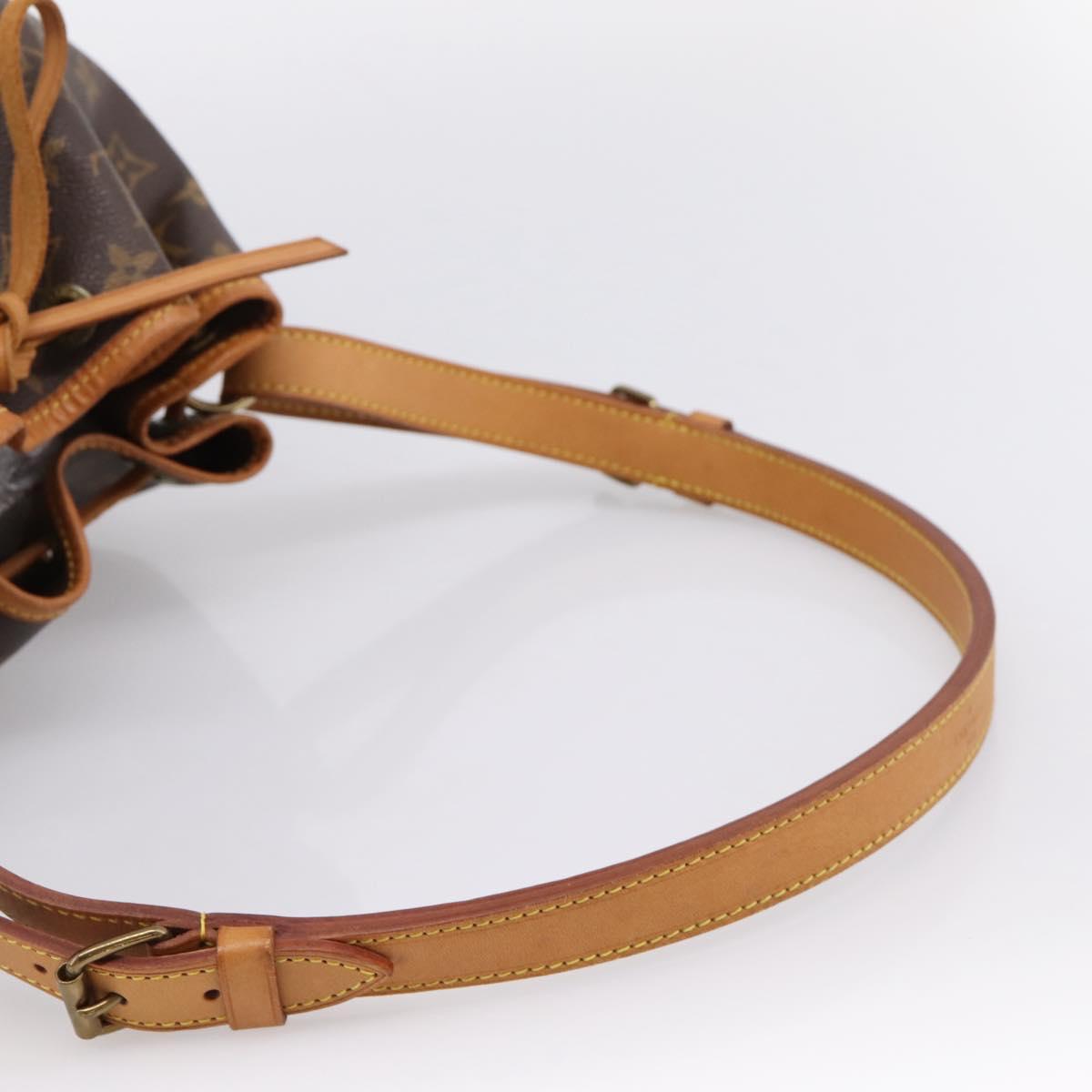 LOUIS VUITTON Monogram Petit Noe Shoulder Bag M42226 LV Auth 203112V