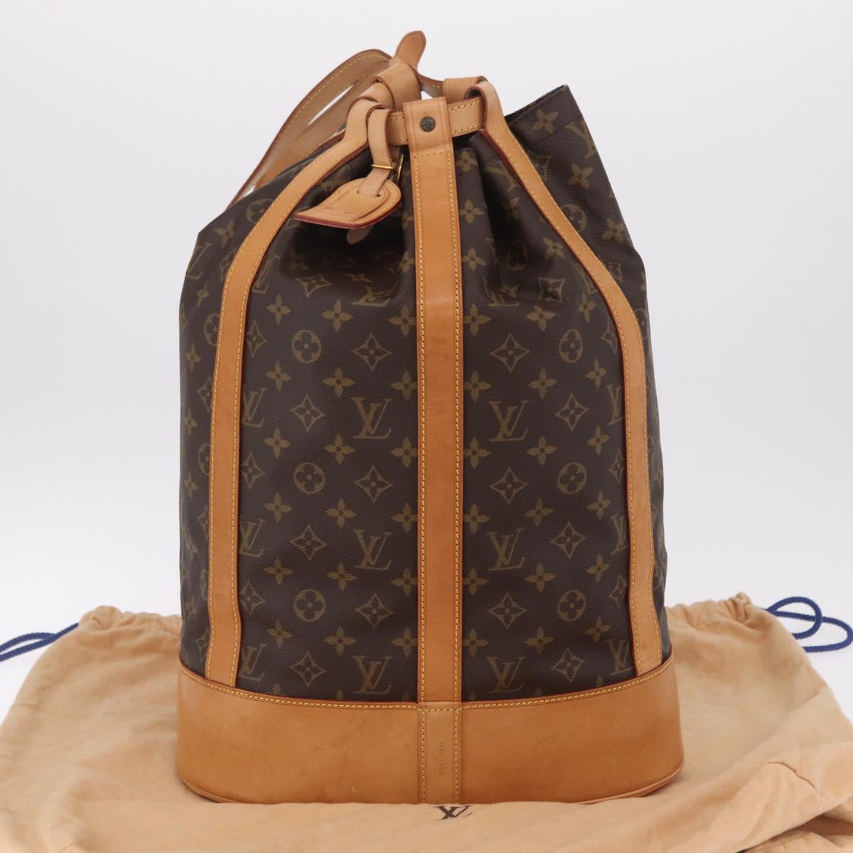 LOUIS VUITTON Monogram Randonnee GM Shoulder Bag M42244 LV Auth 203113V