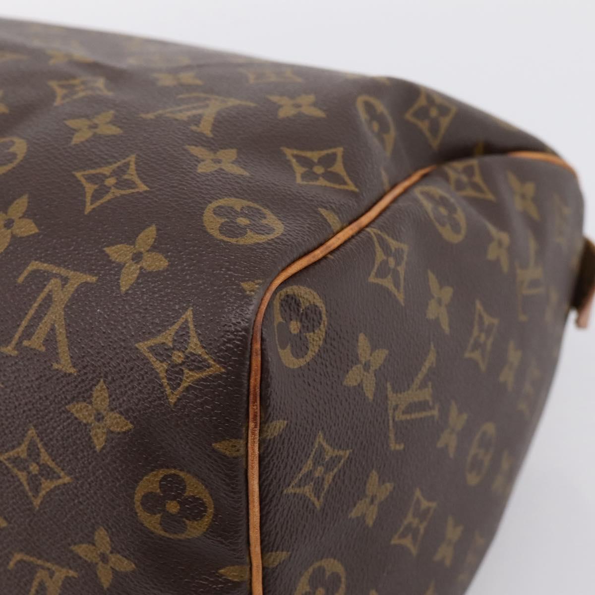 LOUIS VUITTON Monogram Speedy 40 Hand Bag M41522 LV Auth 203120A