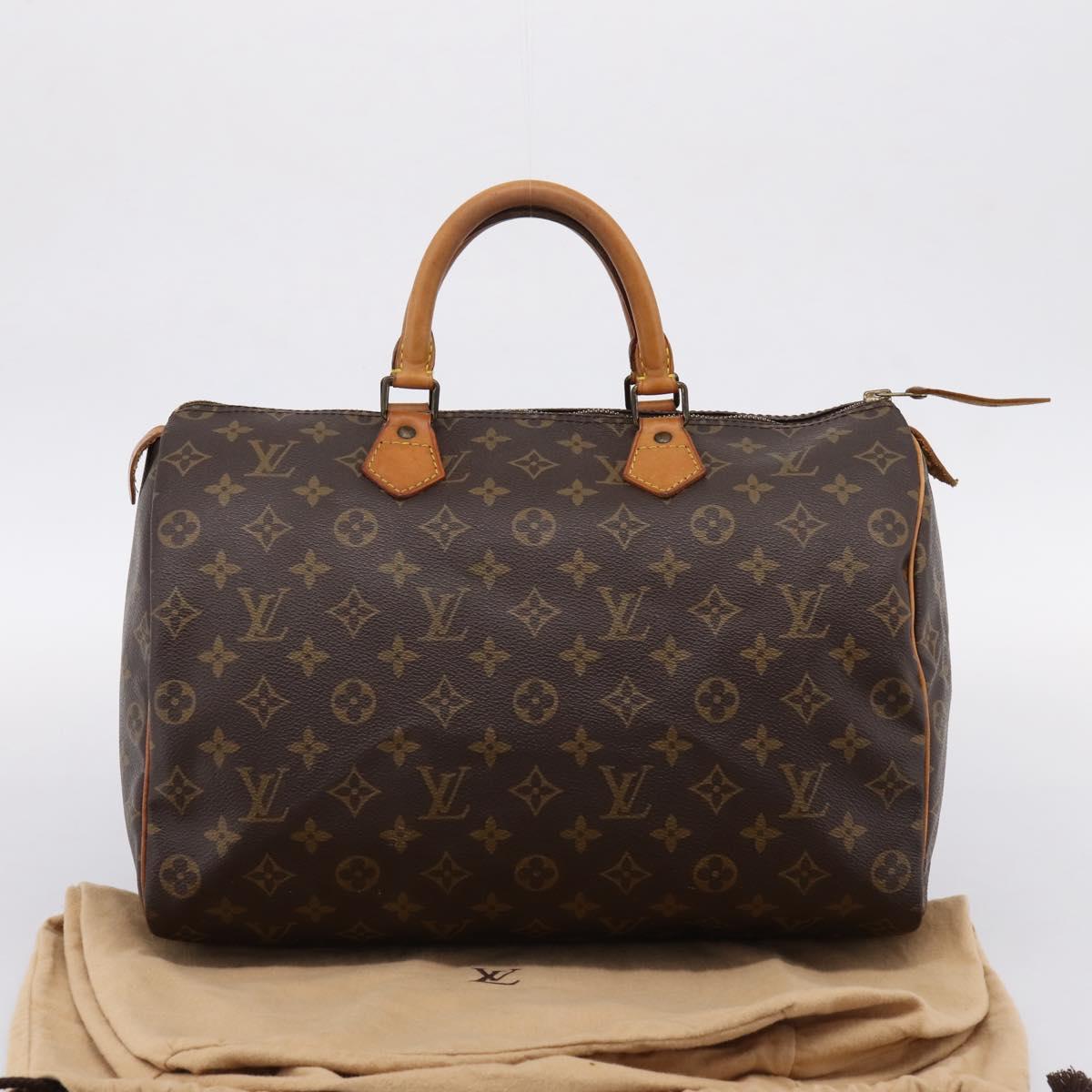 LOUIS VUITTON Monogram Speedy 40 Hand Bag M41522 LV Auth 203120A