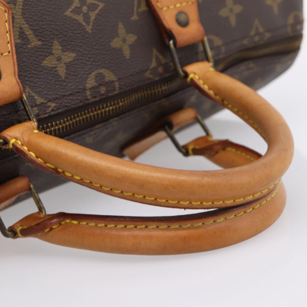 LOUIS VUITTON Monogram Speedy 40 Hand Bag M41522 LV Auth 203120A