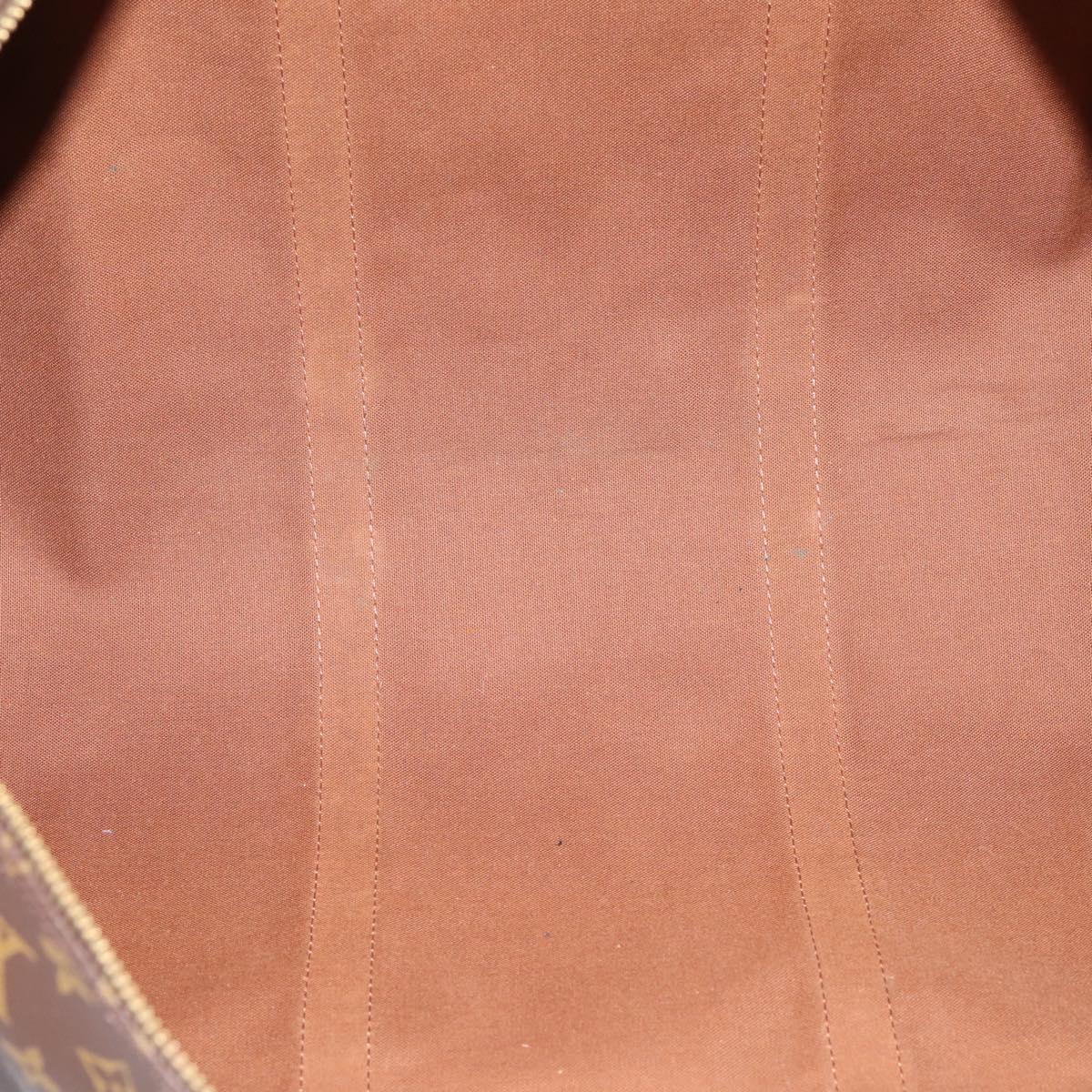 LOUIS VUITTON Monogram Keepall Bandouliere 60 Boston Bag M41412 LV Auth 203122A