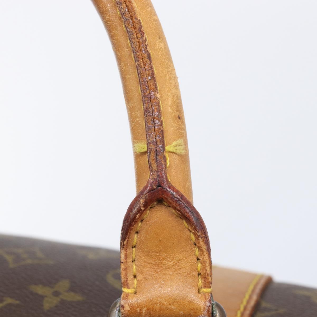 LOUIS VUITTON Monogram Keepall 55 Boston Bag M41424 LV Auth 203123