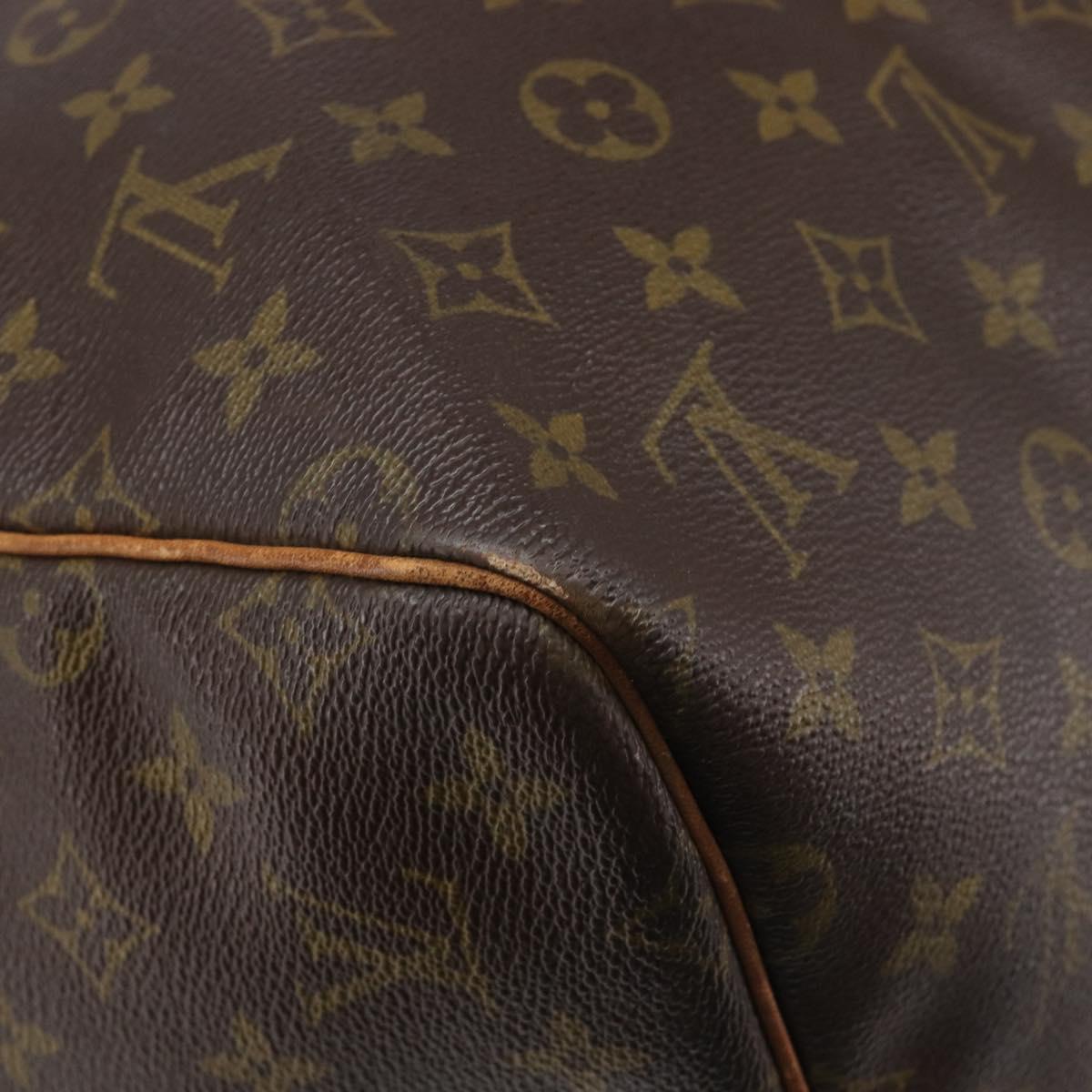 LOUIS VUITTON Monogram Keepall 55 Boston Bag M41424 LV Auth 203123