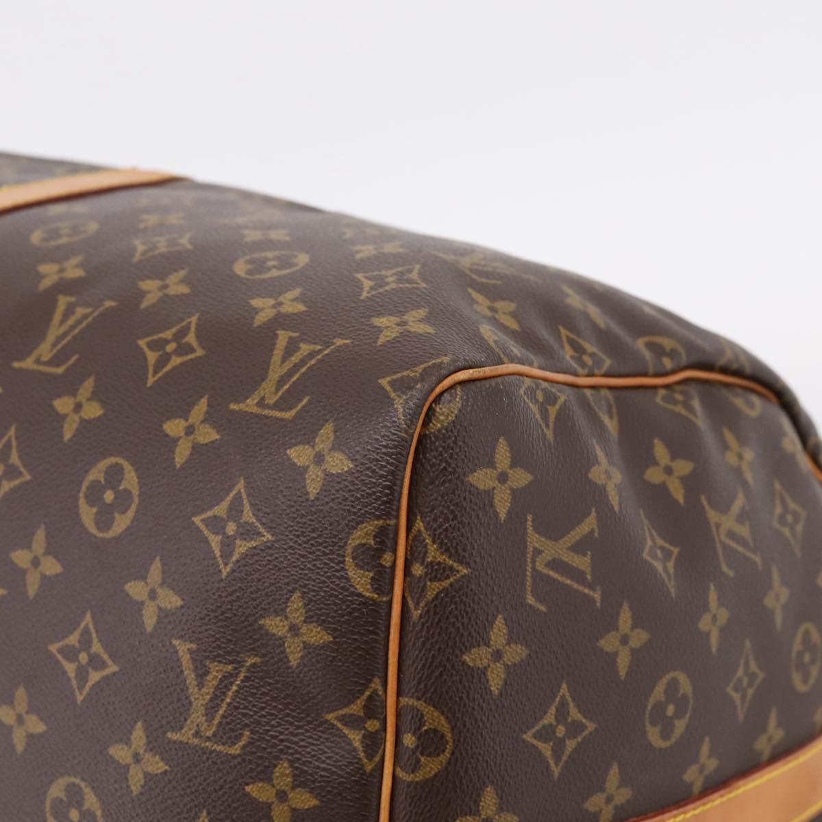LOUIS VUITTON Monogram Keepall Bandouliere55 Boston Bag M41414 LV Auth 203124A