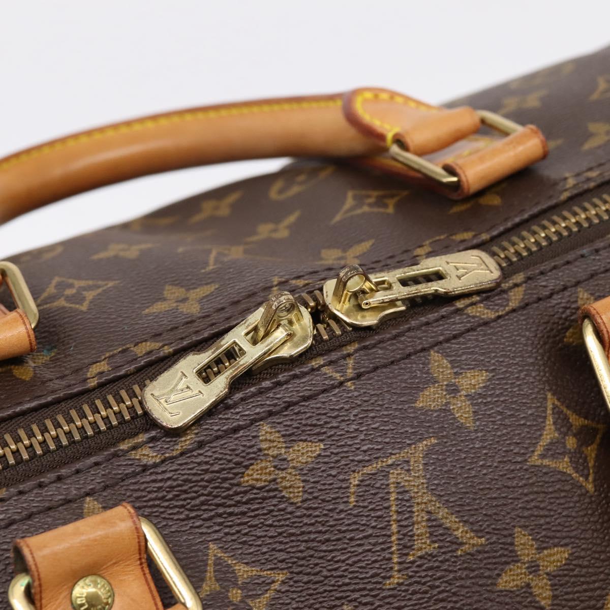 LOUIS VUITTON Monogram Keepall Bandouliere55 Boston Bag M41414 LV Auth 203124A