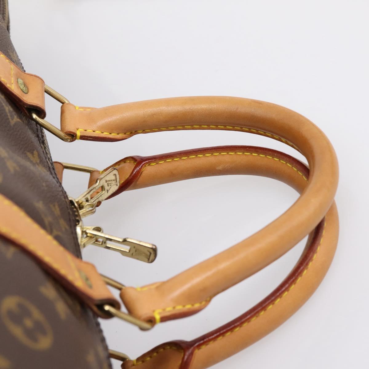 LOUIS VUITTON Monogram Keepall Bandouliere55 Boston Bag M41414 LV Auth 203124A