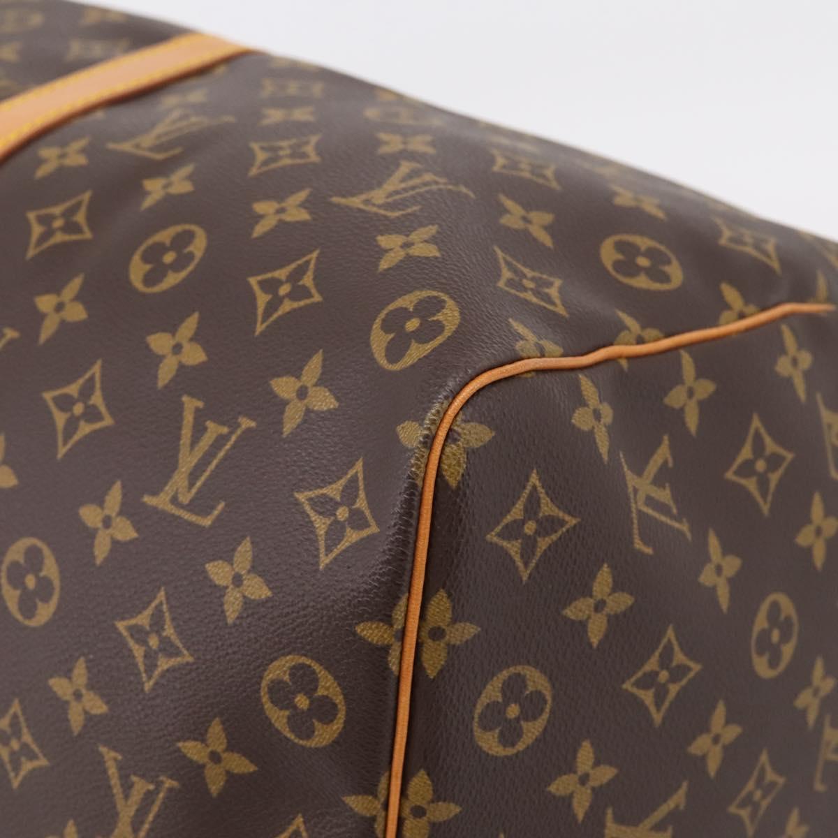 LOUIS VUITTON Monogram Keepall 50 Boston Bag M41426 LV Auth 203125V