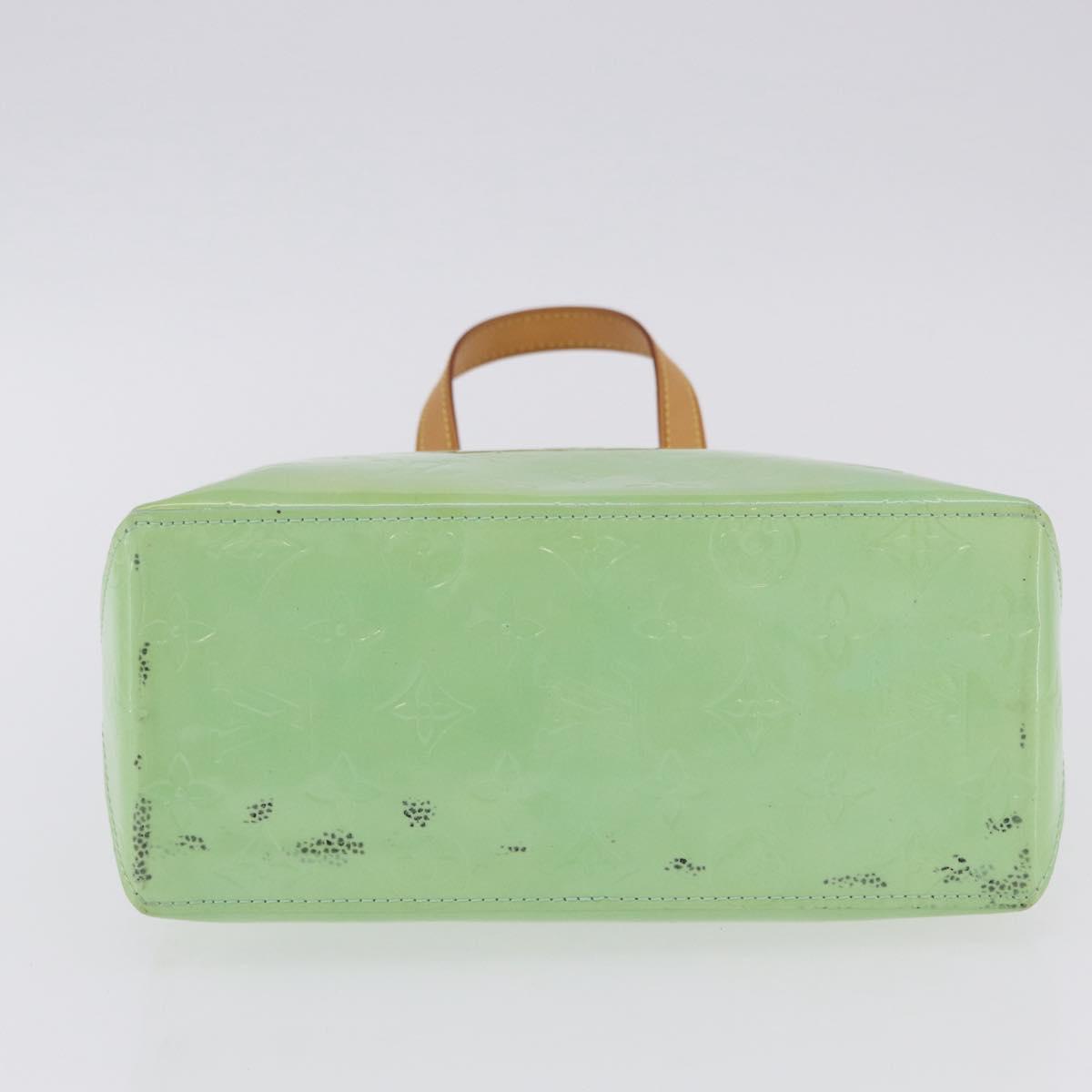 LOUIS VUITTON Vernis Reade PM Hand Bag Peppermint M91307 LV Auth 203136A