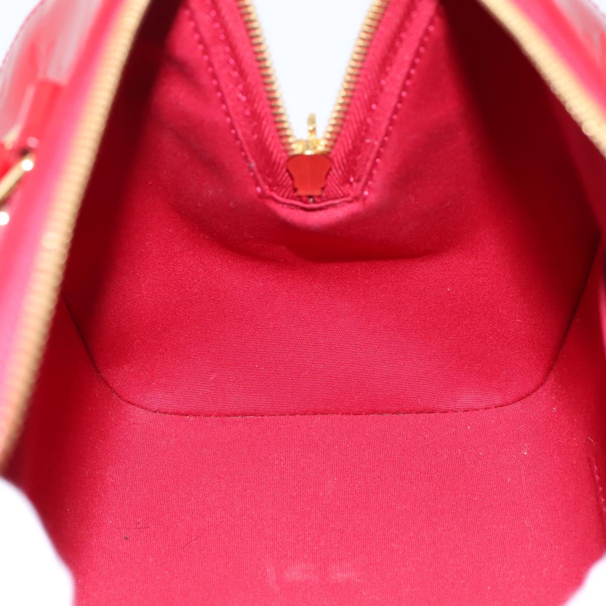 LOUIS VUITTON Vernis Montana Hand Bag Pomme Damour M90058 LV Auth 203143A