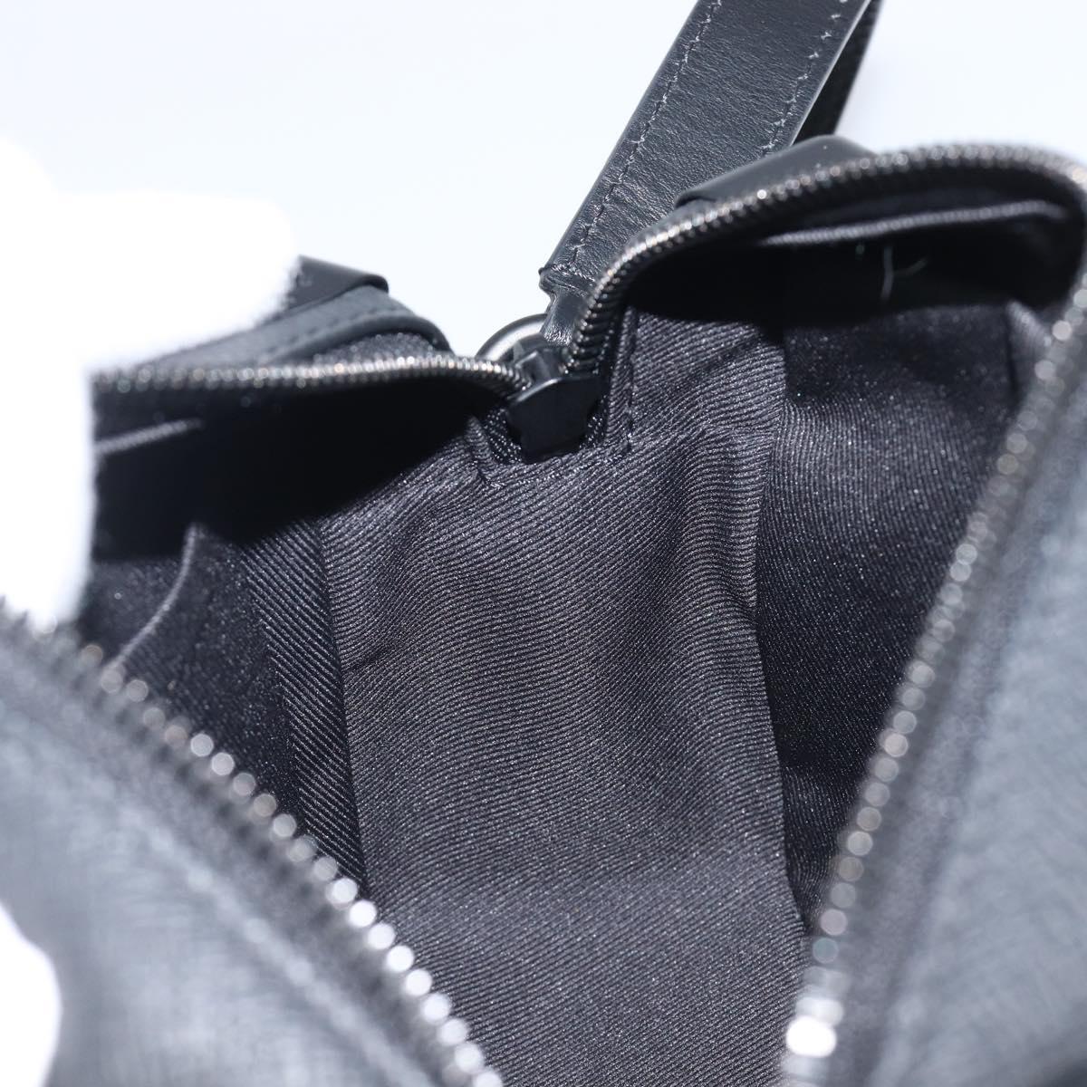 LOUIS VUITTON Taiga Rainbow Mini Soft Trunk Bag Black M30351 LV Auth 203152M