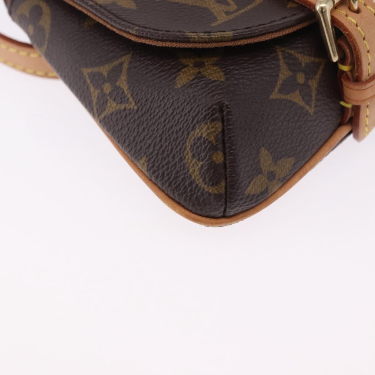 LOUIS VUITTON Monogram Pochette Marrell Waist bag M51159 LV Auth 203156V