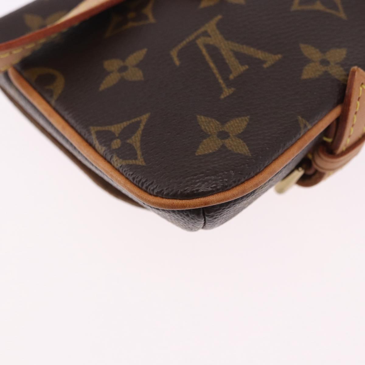 LOUIS VUITTON Monogram Pochette Marrell Waist bag M51159 LV Auth 203156V
