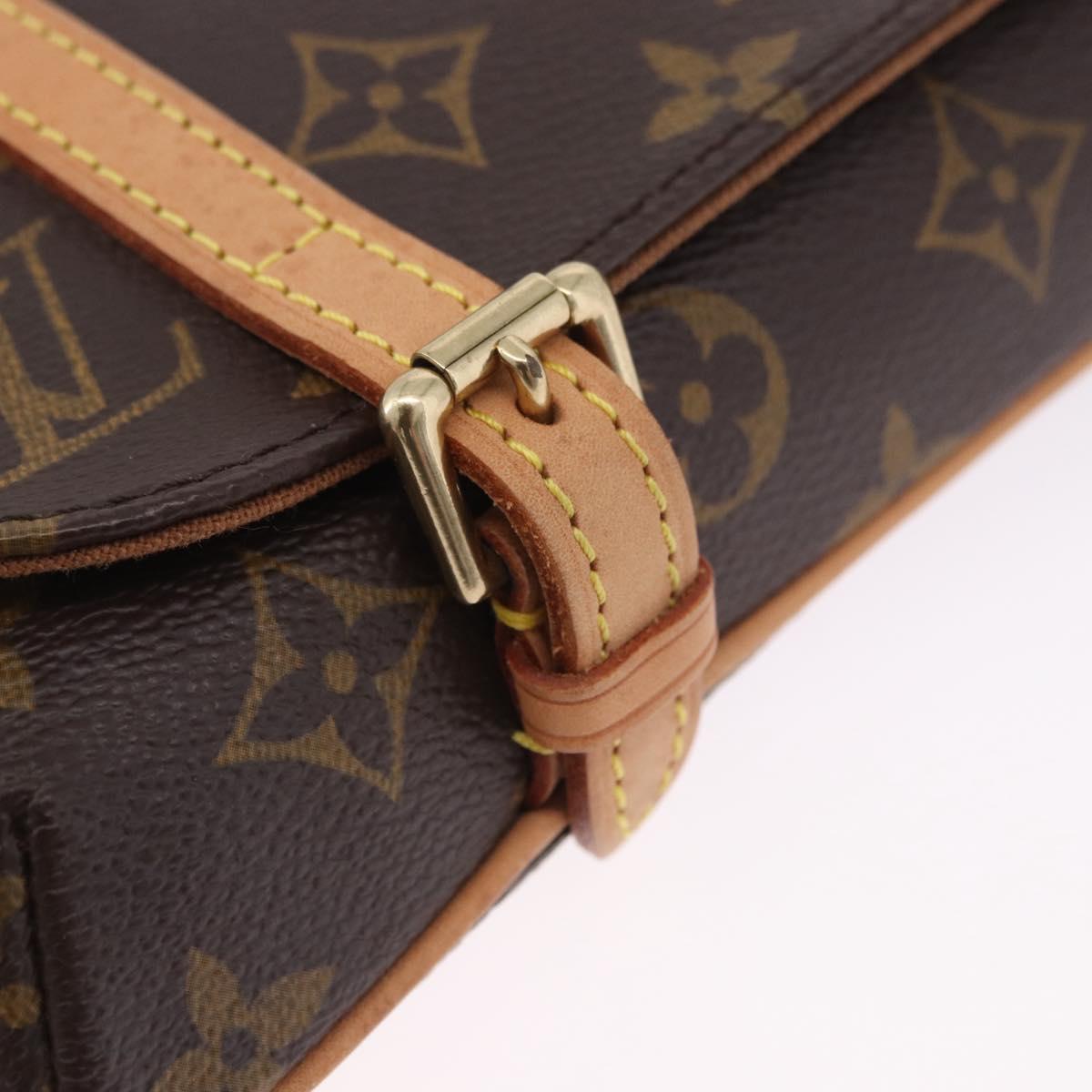 LOUIS VUITTON Monogram Pochette Marrell Waist bag M51159 LV Auth 203156V