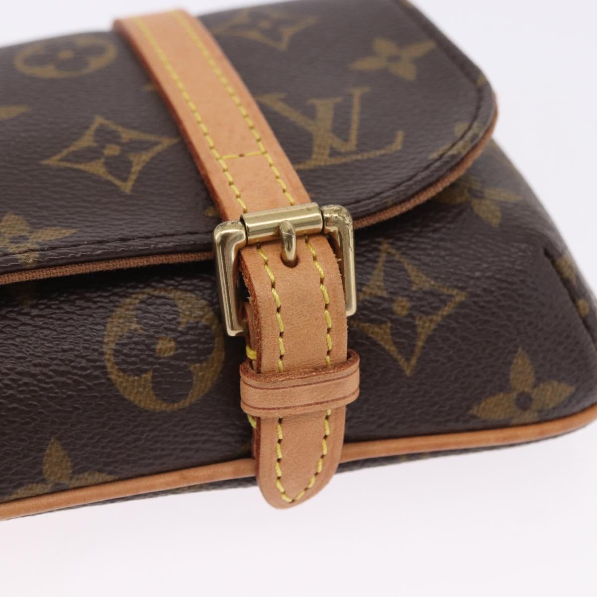 LOUIS VUITTON Monogram Pochette Marrell Waist bag M51159 LV Auth 203156V