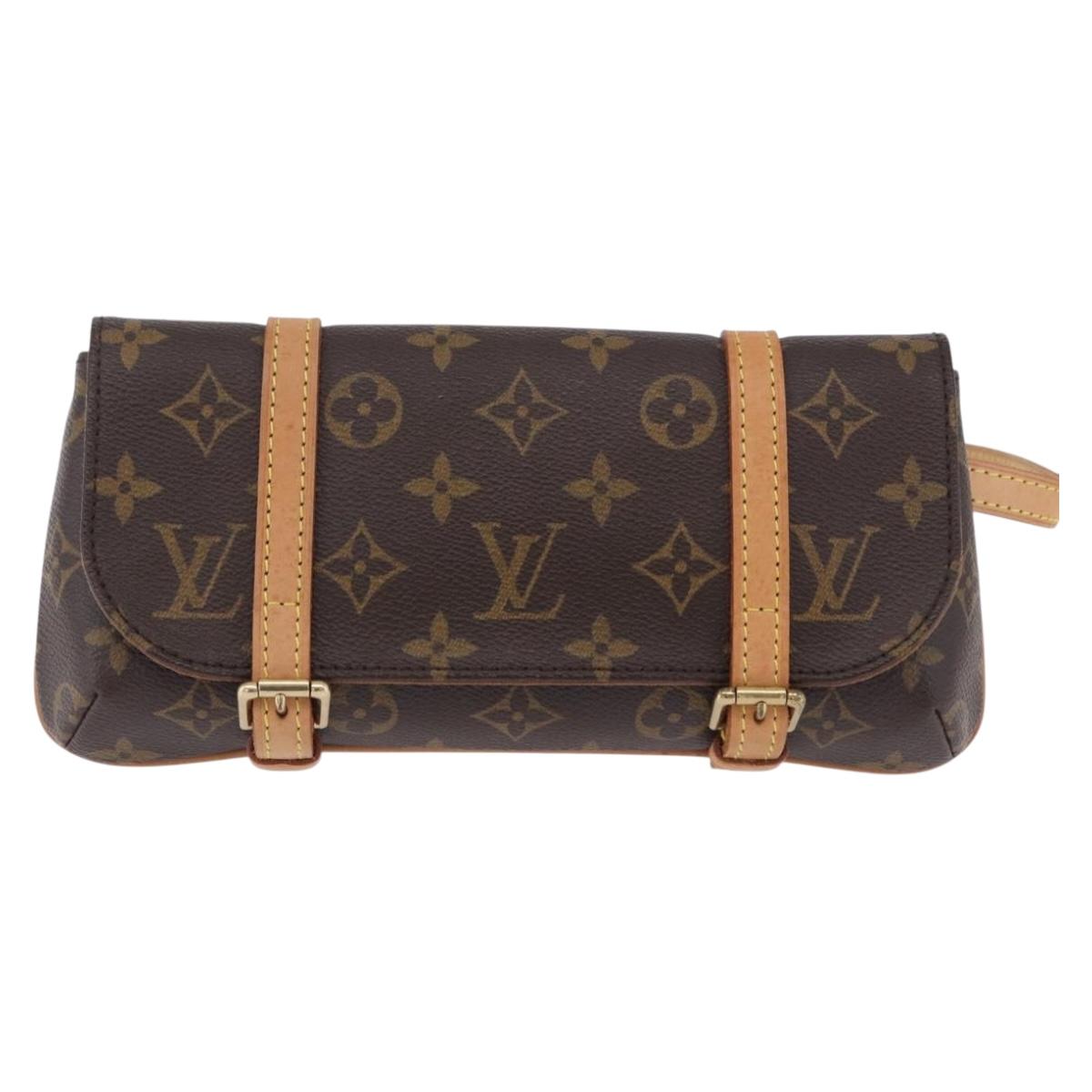 LOUIS VUITTON Monogram Pochette Marrell Waist bag M51159 LV Auth 203156V
