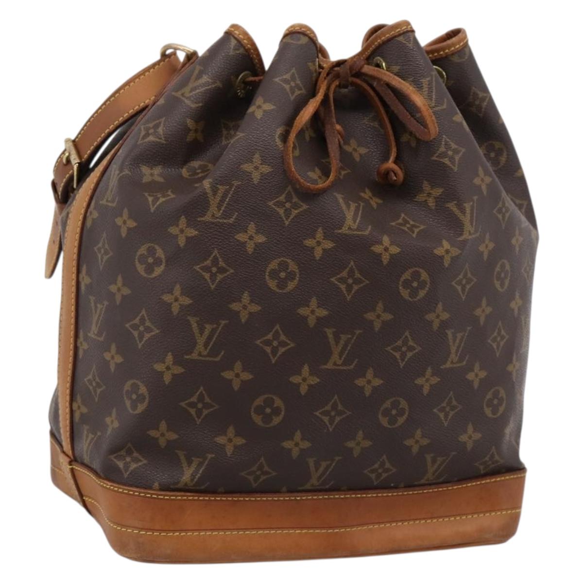 LOUIS VUITTON Monogram Noe Shoulder Bag M42224 LV Auth 203163A