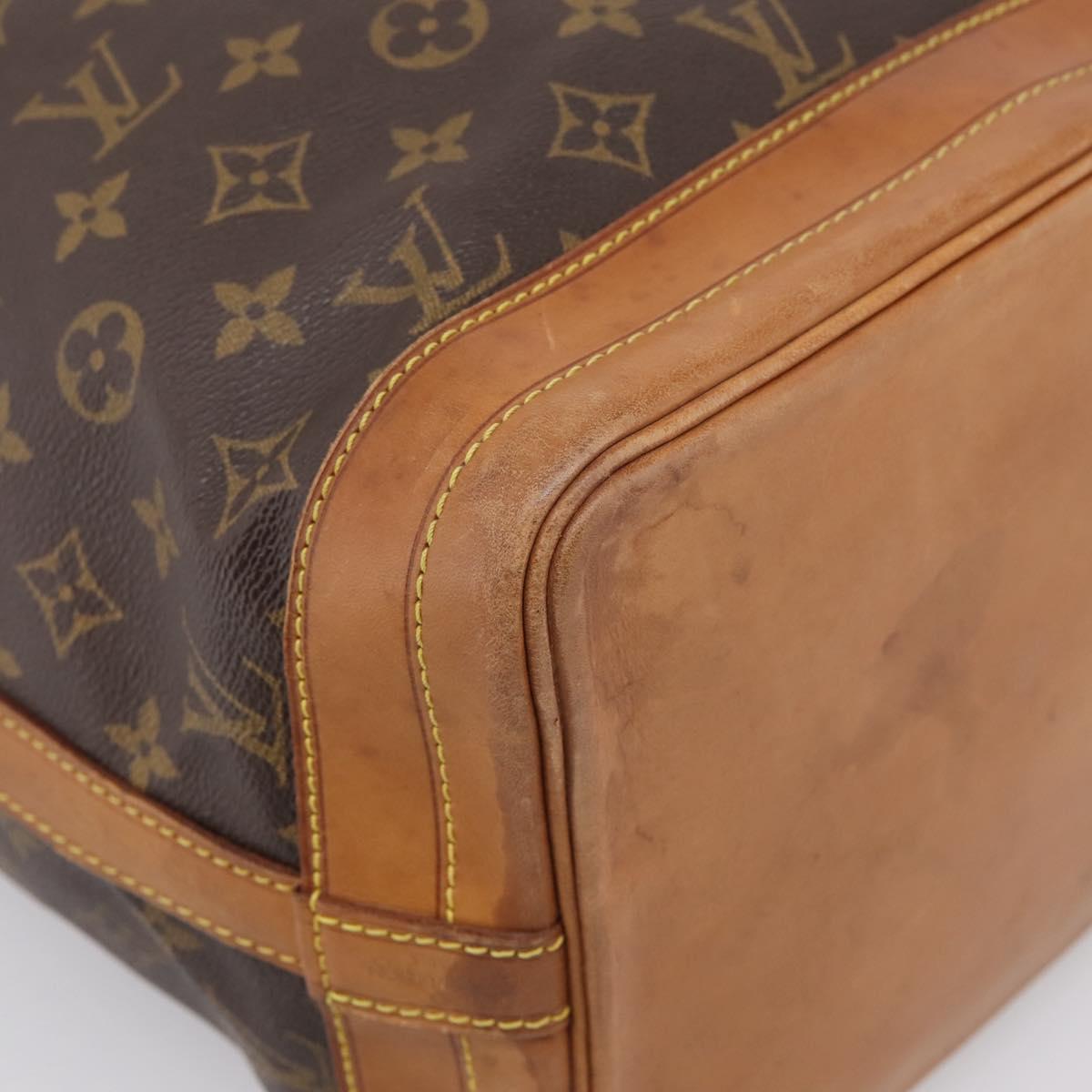LOUIS VUITTON Monogram Noe Shoulder Bag M42224 LV Auth 203163A