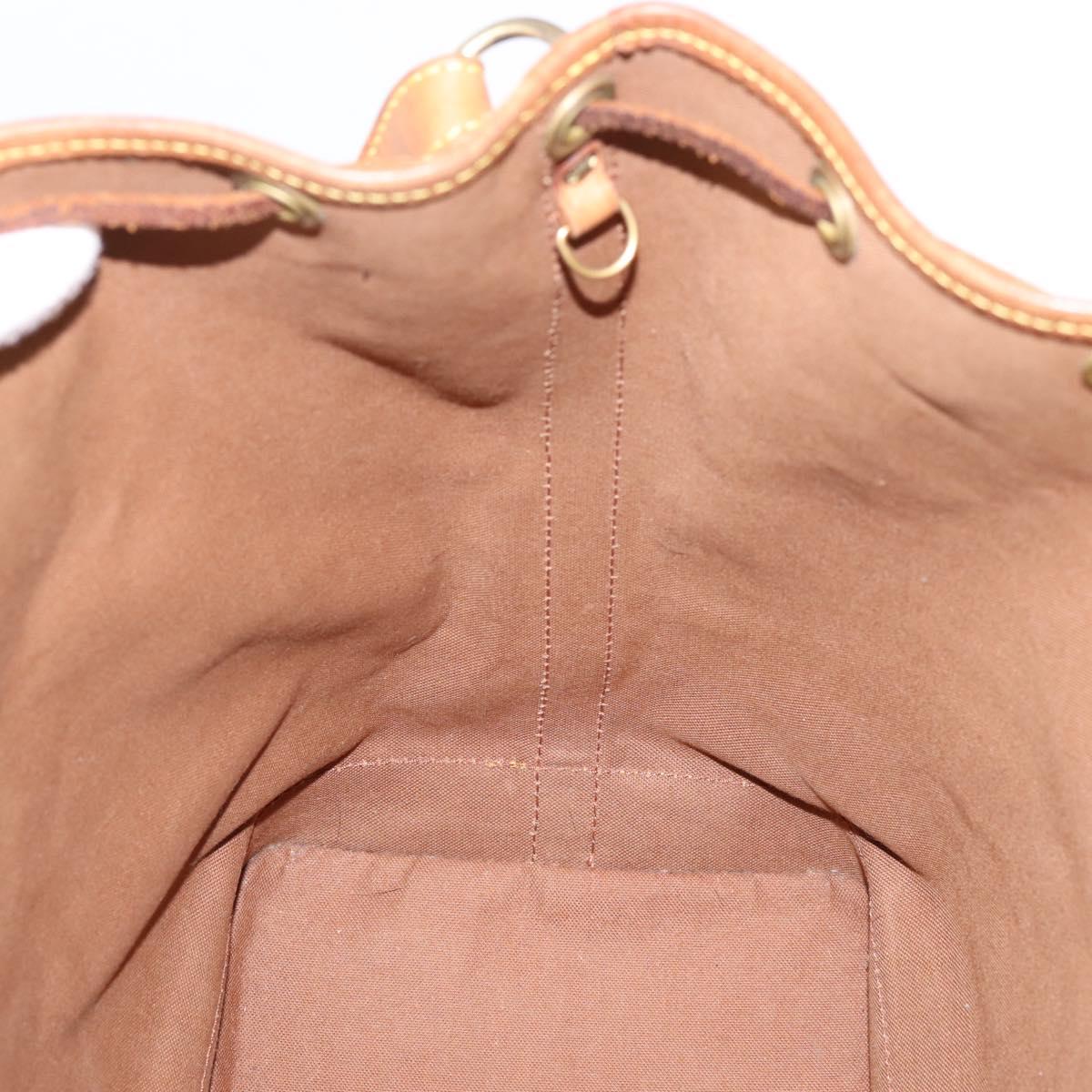 LOUIS VUITTON Monogram Noe Shoulder Bag M42224 LV Auth 203163A