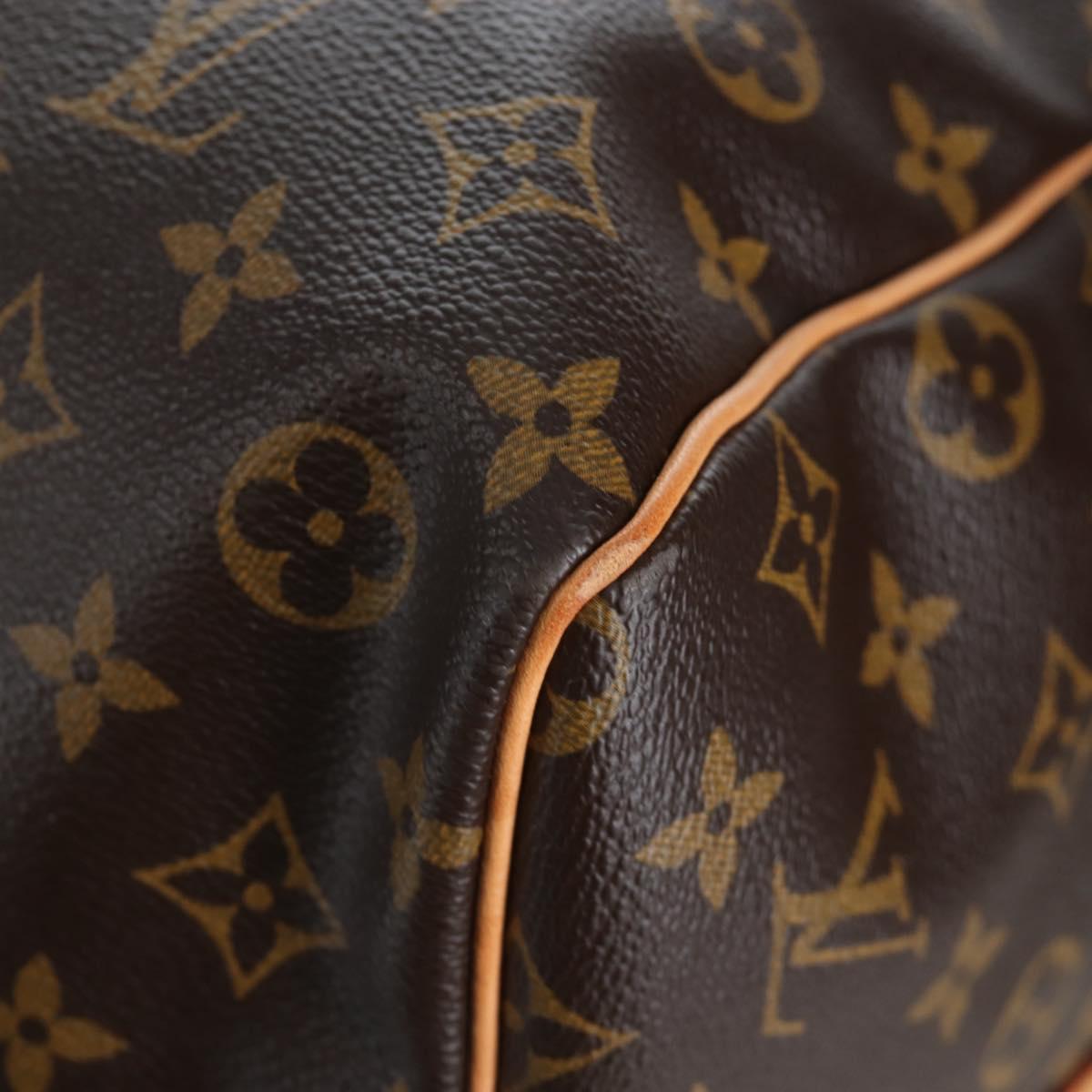 LOUIS VUITTON Monogram Keepall Bandouliere 60 Boston Bag M41412 LV Auth 203164V