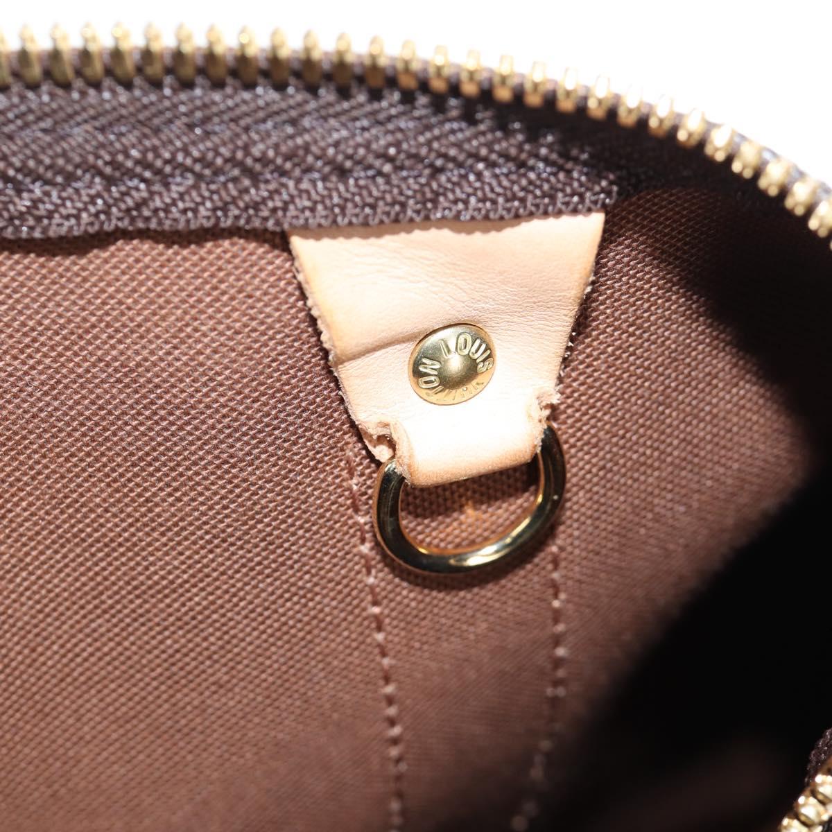 LOUIS VUITTON Monogram Keepall Bandouliere 60 Boston Bag M41412 LV Auth 203164V