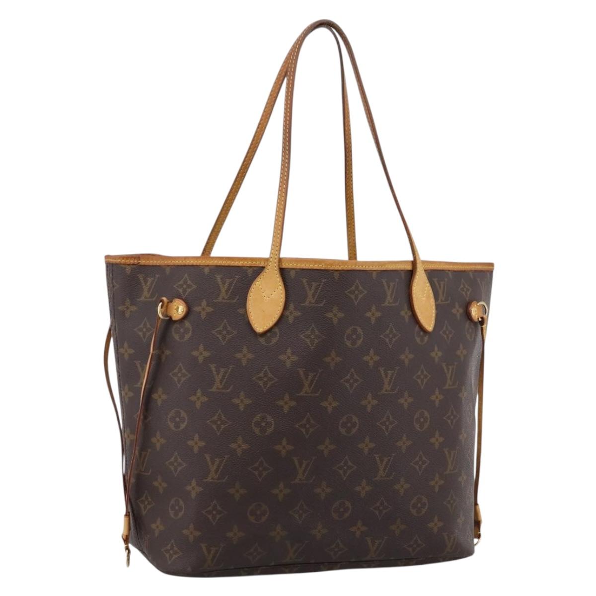 LOUIS VUITTON Monogram Neverfull MM Tote Bag M40156 LV Auth 203165