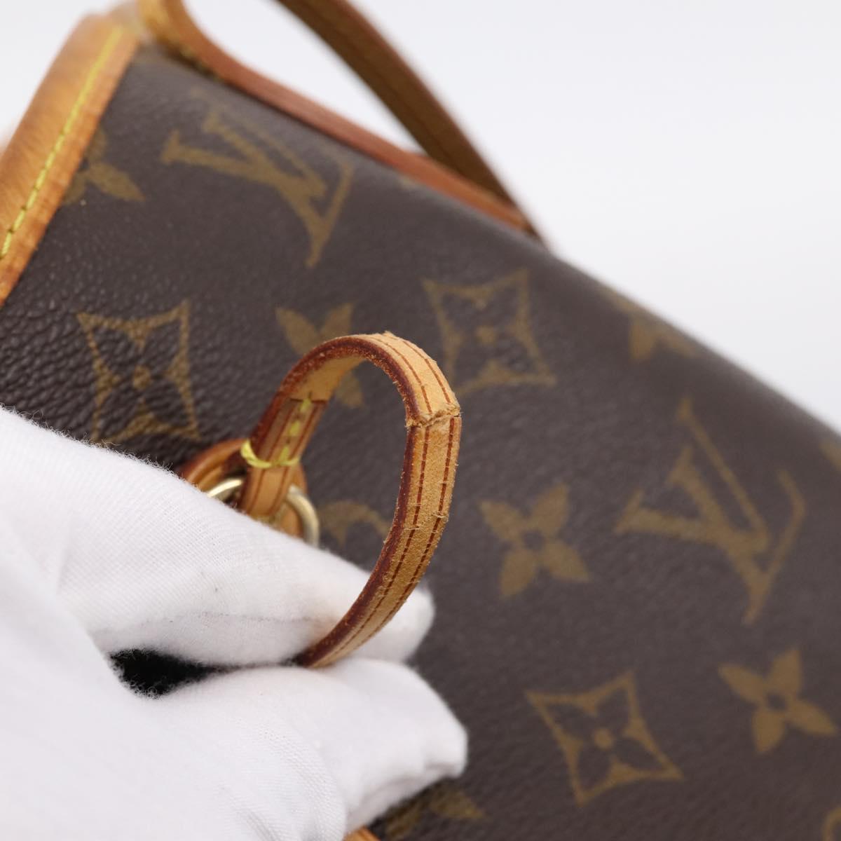 LOUIS VUITTON Monogram Neverfull MM Tote Bag M40156 LV Auth 203165