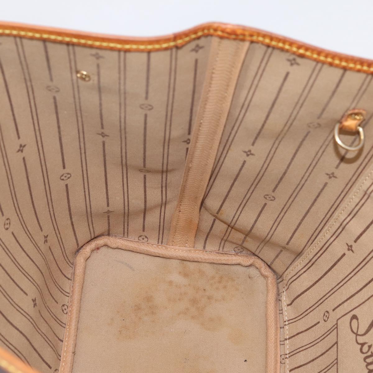 LOUIS VUITTON Monogram Neverfull MM Tote Bag M40156 LV Auth 203165