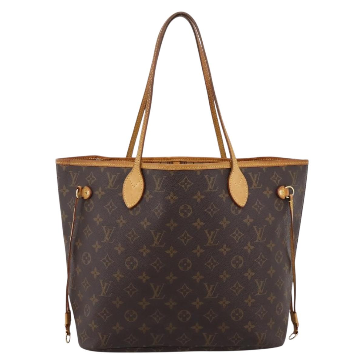 LOUIS VUITTON Monogram Neverfull MM Tote Bag M40156 LV Auth 203165