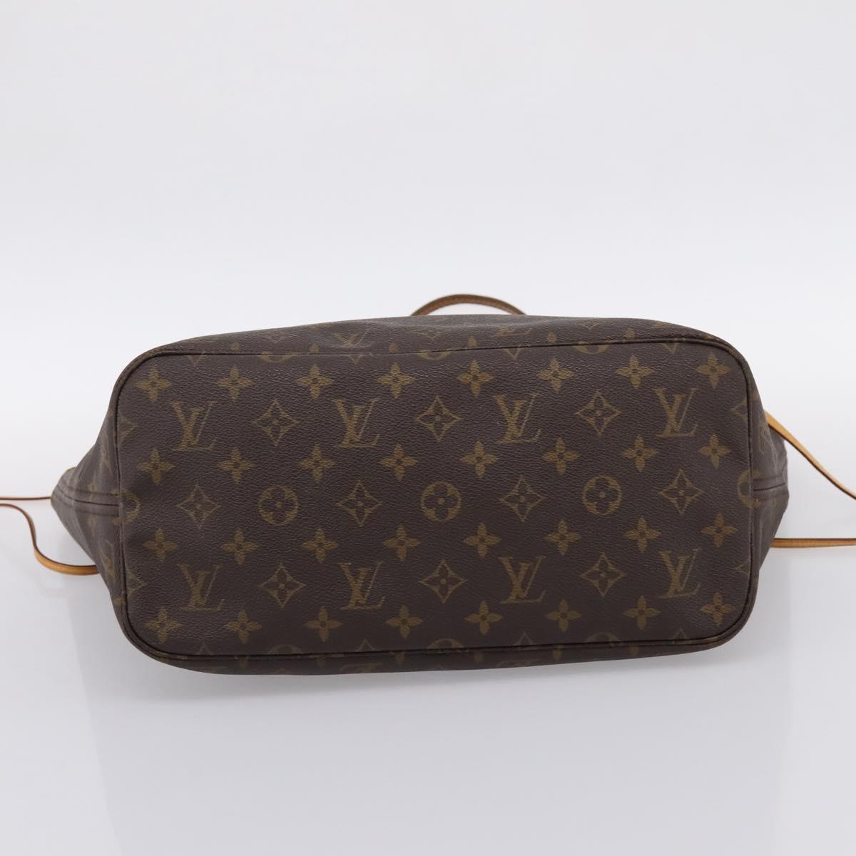 LOUIS VUITTON Monogram Neverfull MM Tote Bag M40156 LV Auth 203165