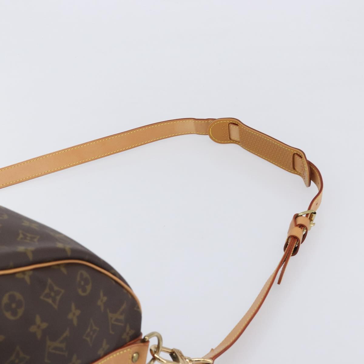 LOUIS VUITTON Monogram Keepall Bandouliere 45 Boston Bag M41418 LV Auth 203168SV