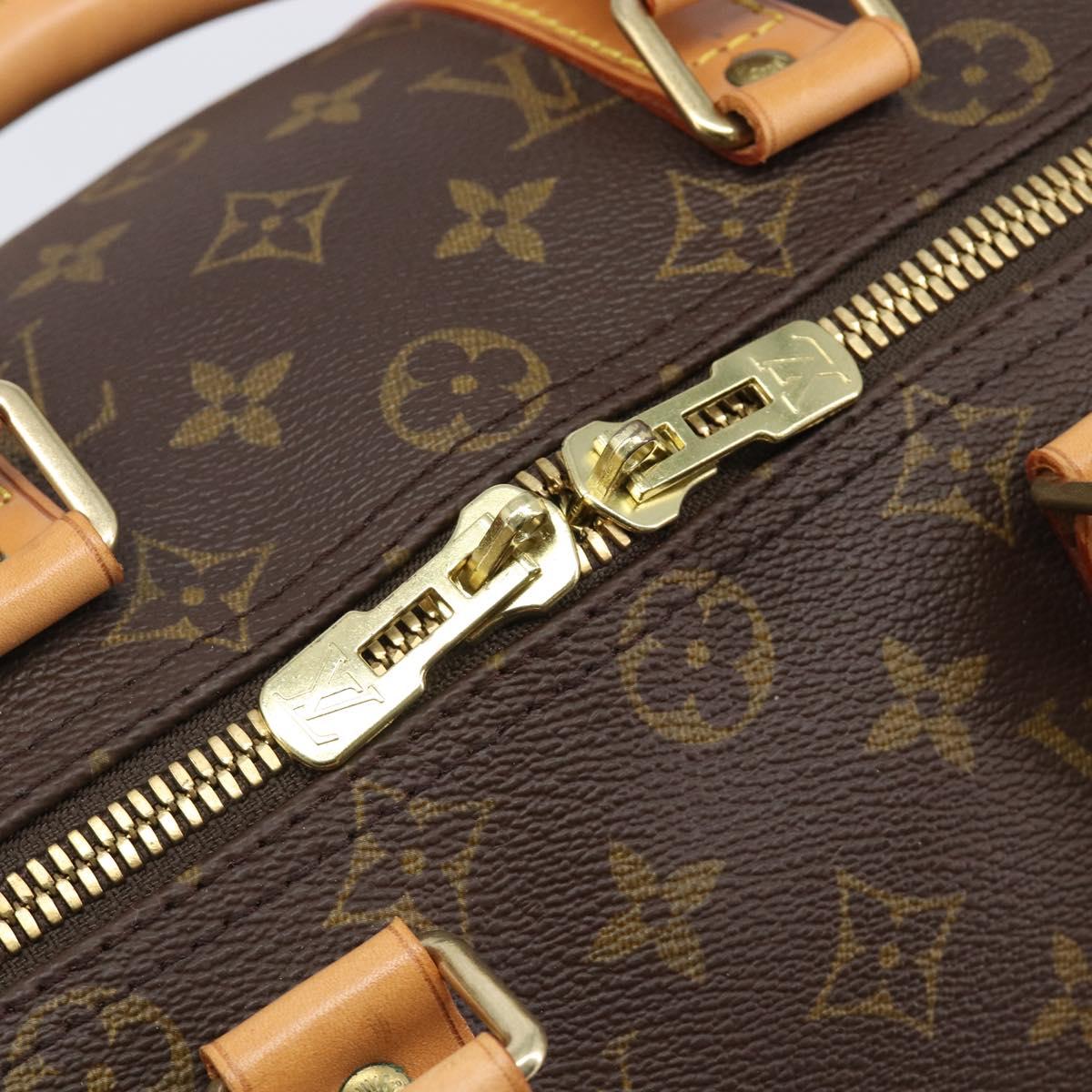 LOUIS VUITTON Monogram Keepall Bandouliere 45 Boston Bag M41418 LV Auth 203168SV