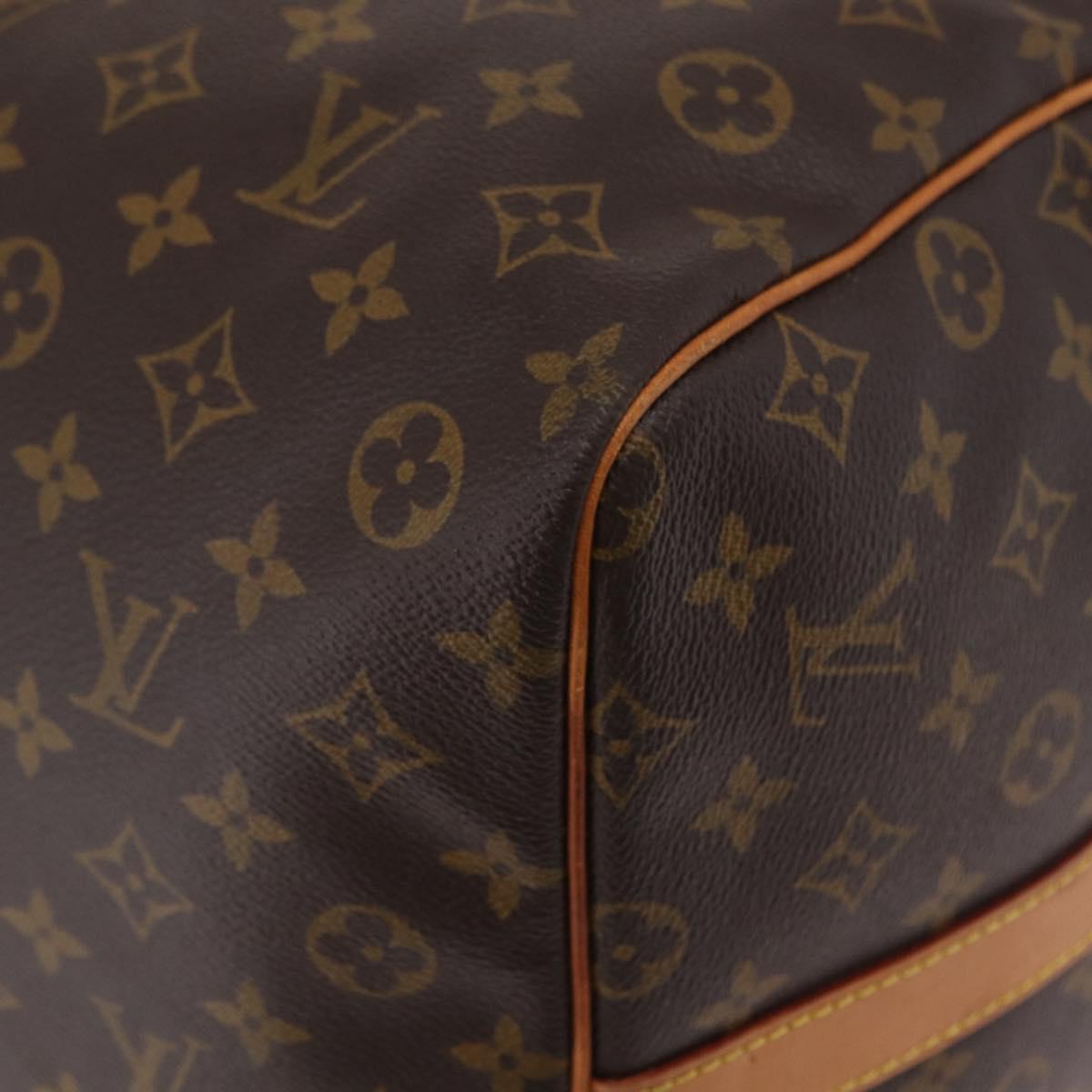 LOUIS VUITTON Monogram Keepall Bandouliere 60 Boston Bag M41412 LV Auth 203169
