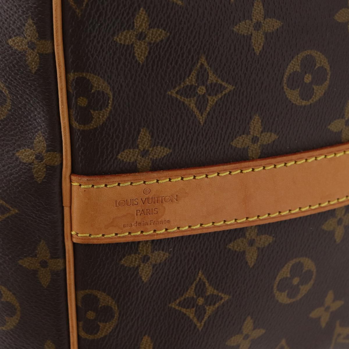 LOUIS VUITTON Monogram Keepall Bandouliere 60 Boston Bag M41412 LV Auth 203169