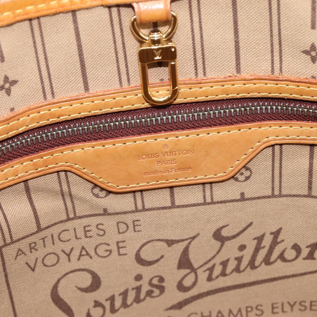 LOUIS VUITTON Monogram Neverfull PM Tote Bag M40155 LV Auth 203173A