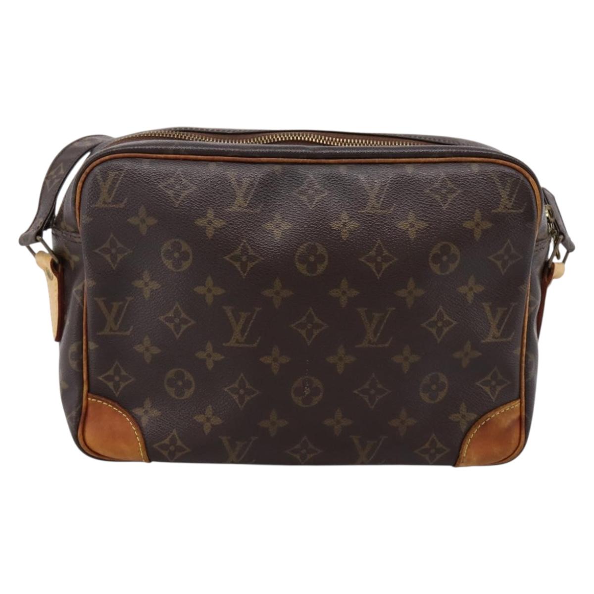 LOUIS VUITTON Monogram Nile Shoulder Bag M45244 LV Auth 203174