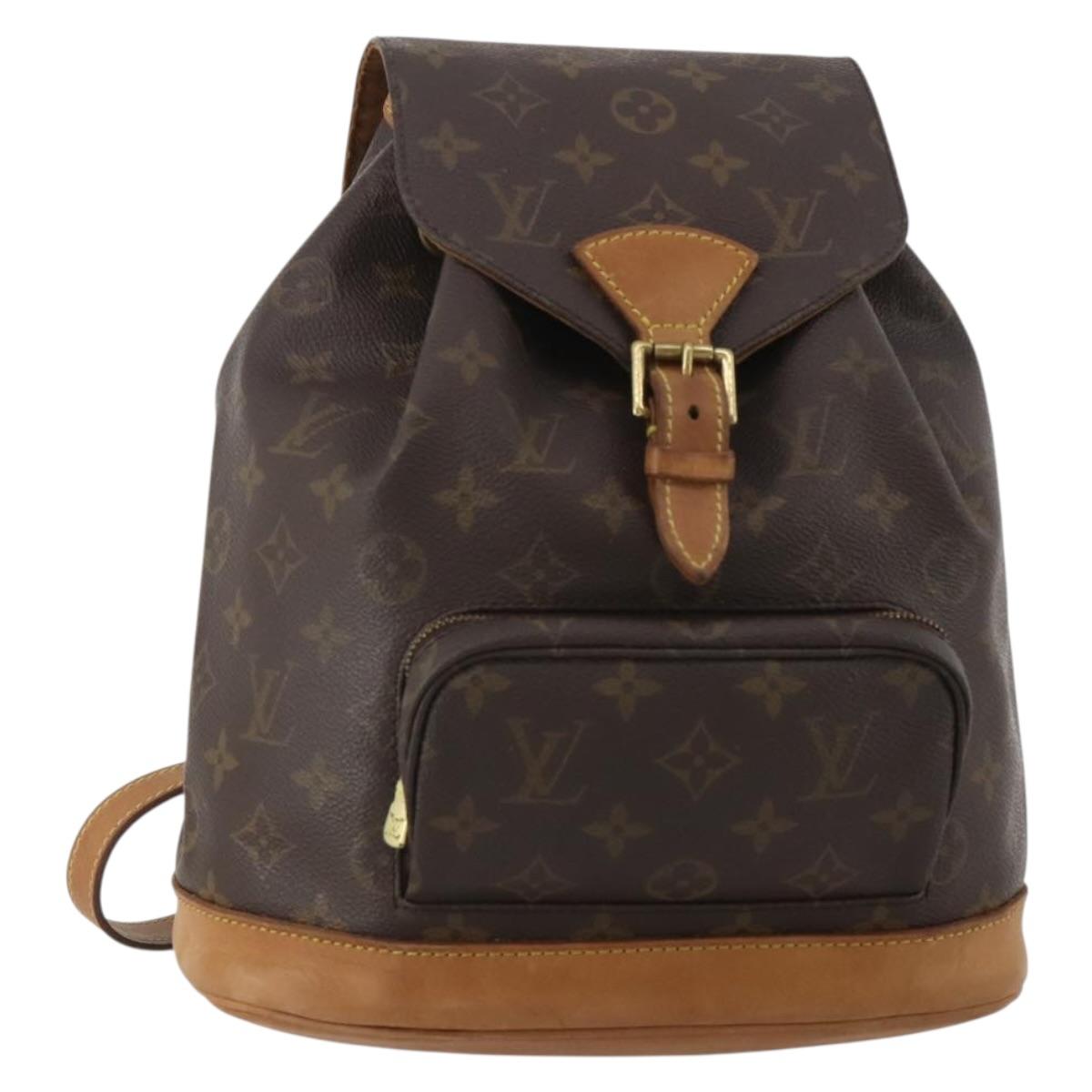 LOUIS VUITTON Monogram Montsouris MM Backpack M51136 LV Auth 203175A