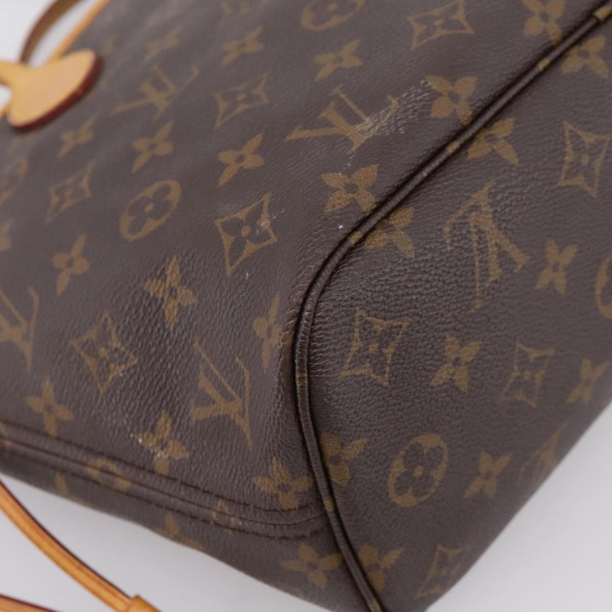 LOUIS VUITTON Monogram Neverfull PM Tote Bag M40155 LV Auth 203177A
