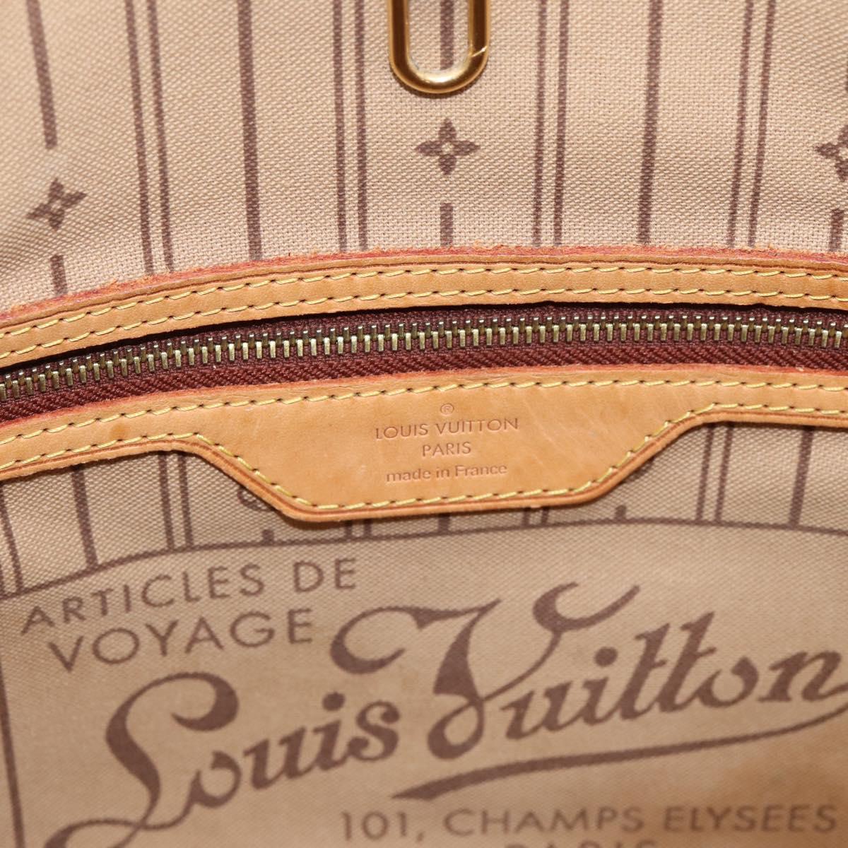 LOUIS VUITTON Monogram Neverfull PM Tote Bag M40155 LV Auth 203177A